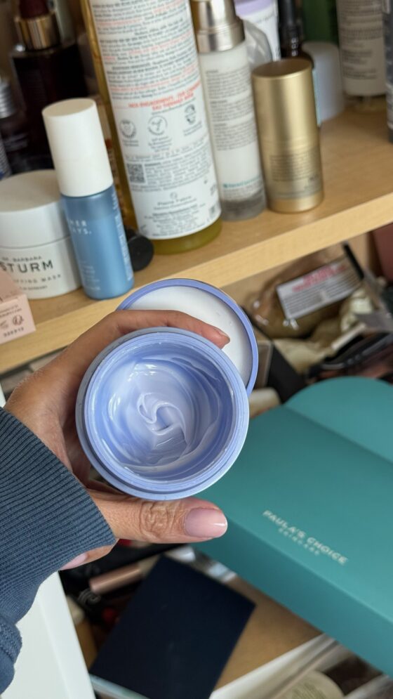 tatcha dewy cream, christine andrew skincare 